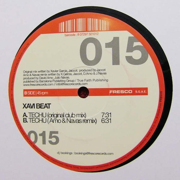 Xavi Beat : Techu (12")