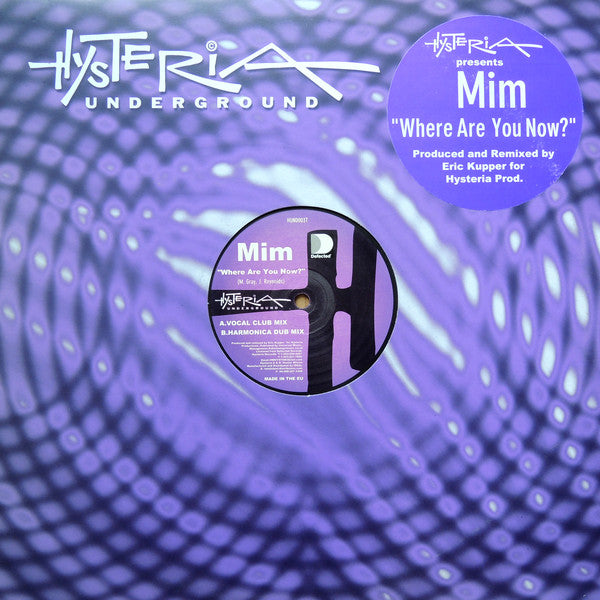 Mim Grey : Where Are You Now? (12")