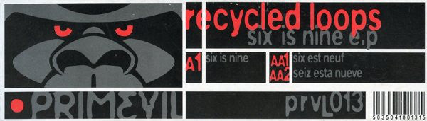 Recycled Loops : Six Is Nine E.P. (12", EP)