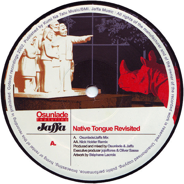 Osunlade Featuring Jaffa : Native Tongue Revisited (12")