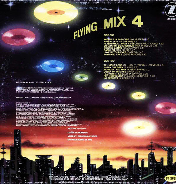Various : Flying Mix 4 (LP, Comp, Mixed)