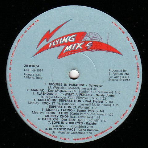 Various : Flying Mix 4 (LP, Comp, Mixed)