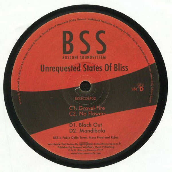 BSS (5)* : Unrequested States Of Bliss (2x12", Album)