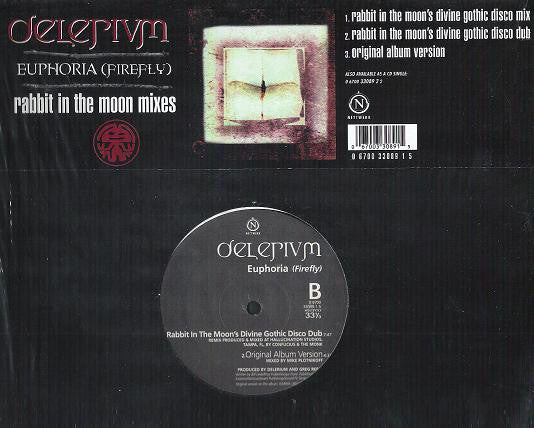 Delerium : Euphoria (Firefly) Rabbit In The Moon Mixes (12", Single)