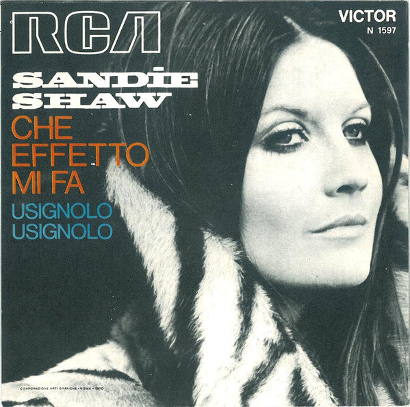 Sandie Shaw : Che Effetto Mi Fa (7", Mono)