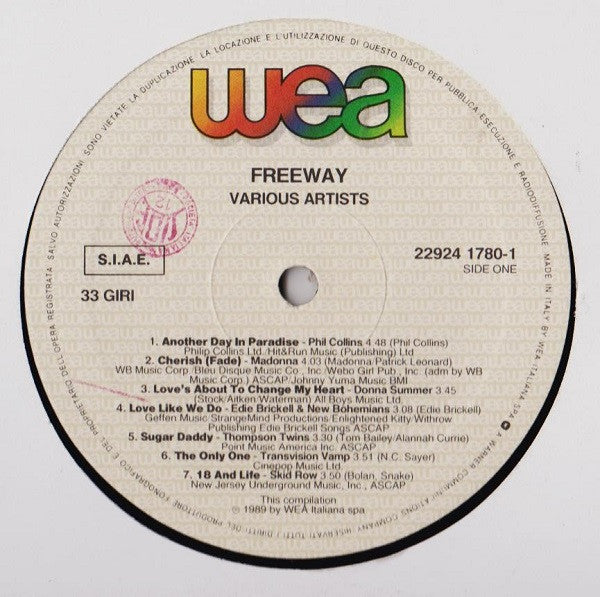 Various : Freeway (LP, Comp)