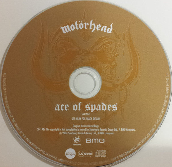 Motörhead : Ace Of Spades (CD, Album, RE)
