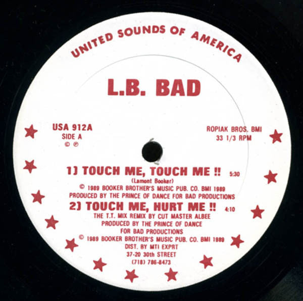L.B. Bad : Touch Me, Touch Me !! (12")