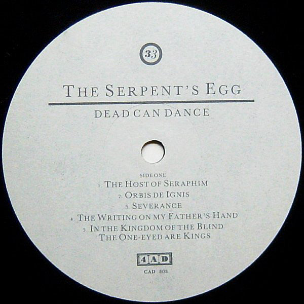 Dead Can Dance : The Serpent's Egg (LP, Album)