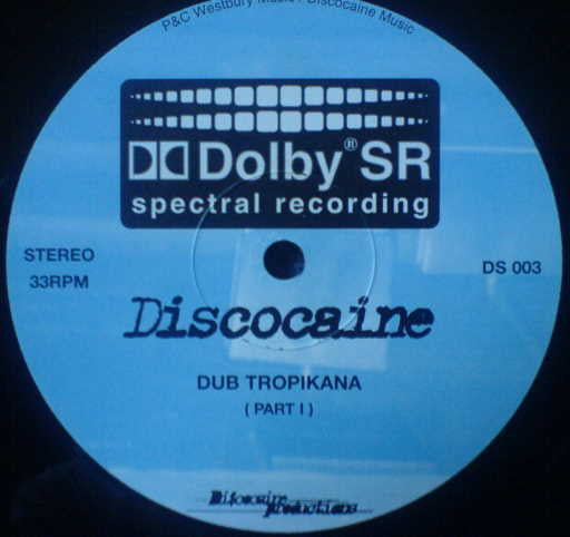 Discocaine : Dub Tropikana (12")