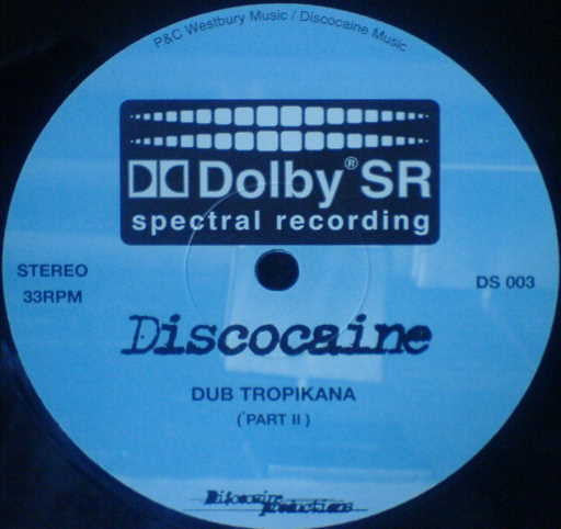 Discocaine : Dub Tropikana (12")