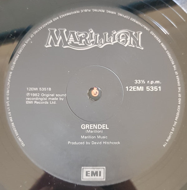 Marillion : Market Square Heroes (12", Single, Bla)