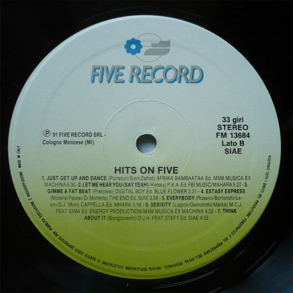 Various : Hits On Five (LP, Comp, Mixed)