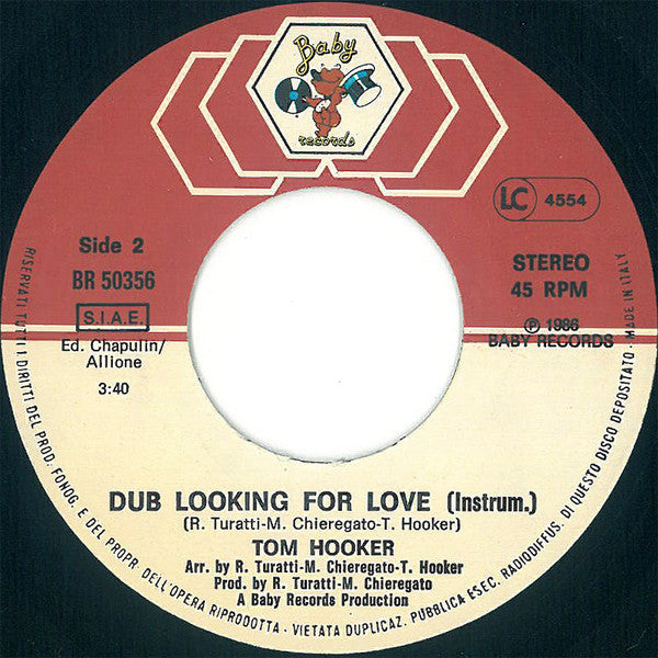 Tom Hooker : Looking For Love (7", Single)