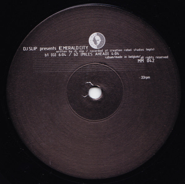 DJ Slip : Emerald City (12")