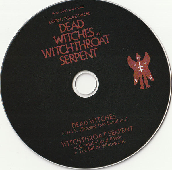 Dead Witches & Witchthroat Serpent : Doom Sessions Vol. 666 (CD, Album)