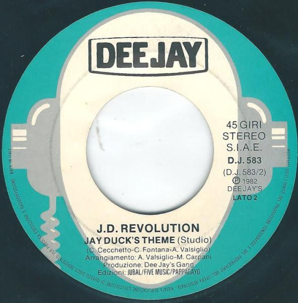 Jay Duck And J. D. Revolution : Jay Duck's Theme (7")