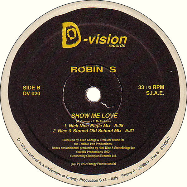 Robin S* : Show Me Love (12")