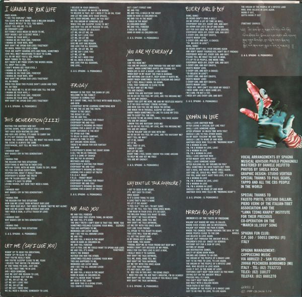 Spagna* : You Are My Energy (LP, Album)