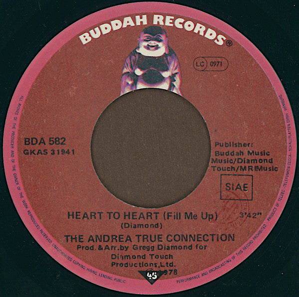The Andrea True Connection* : What's Your Name, What's Your Number (7")