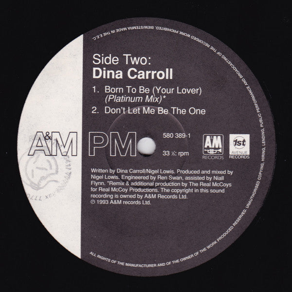 Dina Carroll : Don't Be A Stranger (12")