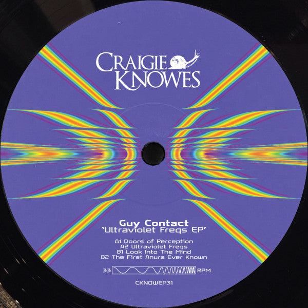 Guy Contact : Ultraviolet Freqs EP (12", EP)
