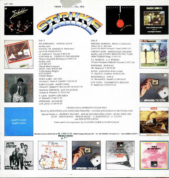 Various : Strike (LP, Comp, Mixed)