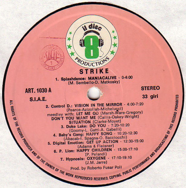 Various : Strike (LP, Comp, Mixed)