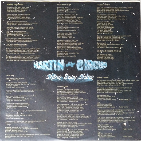 Martin Circus : Shine Baby Shine (LP, Album)