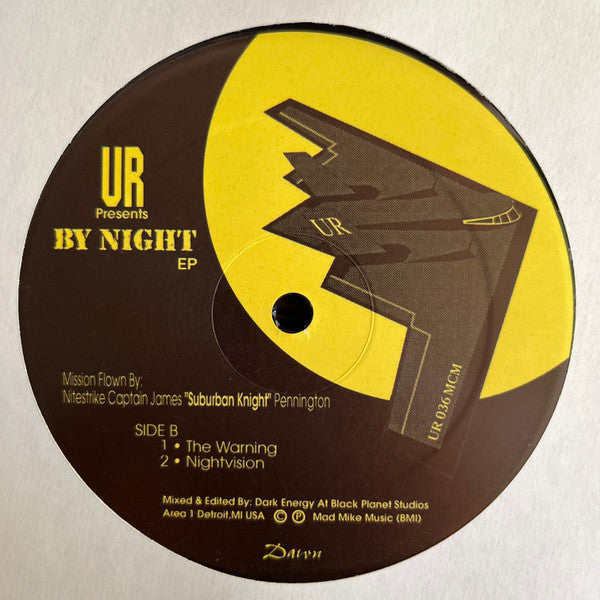 Suburban Knight : By Night EP (12", EP, RE, RM)