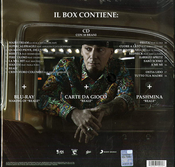 J-Ax : Reale (CD, Album + Blu-ray + Box, Car)