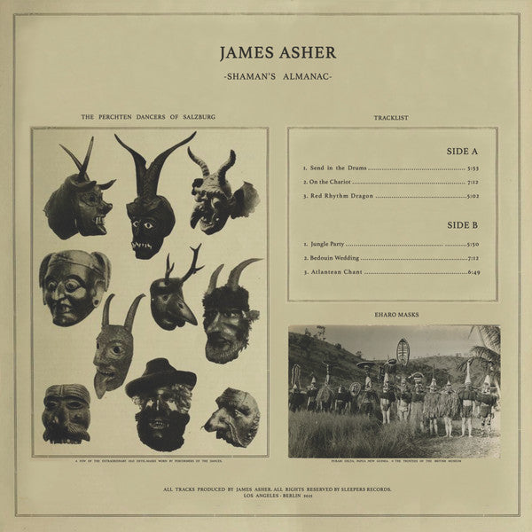 James Asher : Shaman's Almanac (LP, Ltd)