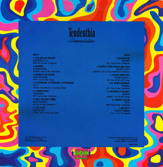 Various : Tendenthia Compilation Vol. 4 - La Furia (12", Comp)