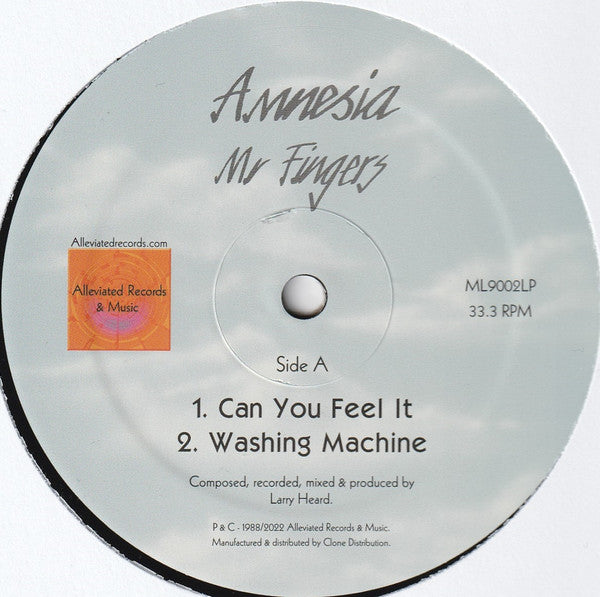 Mr. Fingers : Amnesia (3x12", Album, RE, RM)