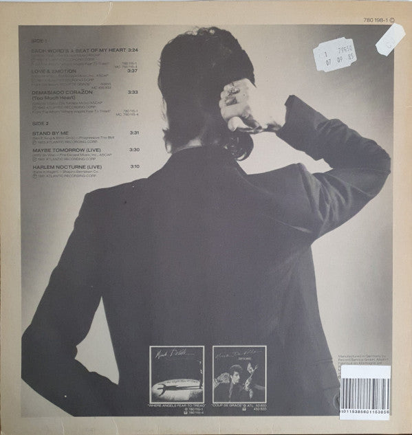 Mink DeVille : Each Song Is A Beat Of My Heart (LP, MiniAlbum)