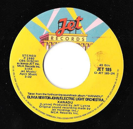 Olivia Newton-John / Electric Light Orchestra : Xanadu (7")