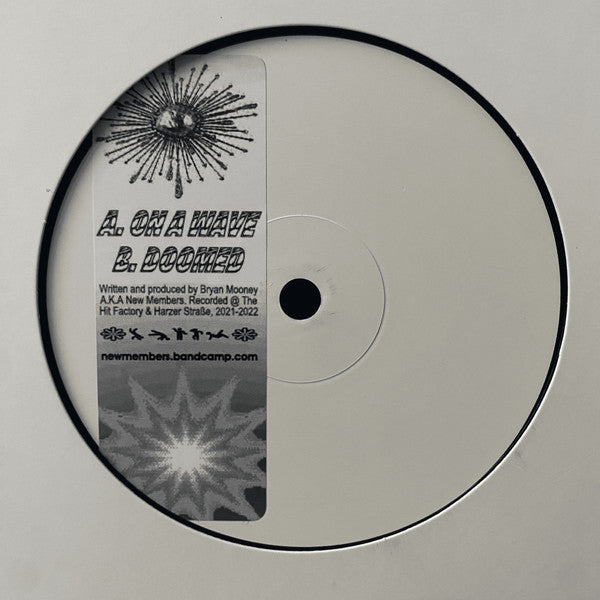 New Members : On a Wave EP (12", EP)