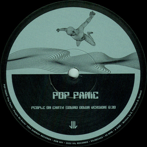 Pop Panic : Pop Panic / People On Earth (12", RE)