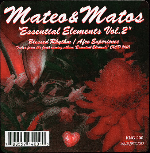 Mateo & Matos : Essential Elements Vol. 2 (12")