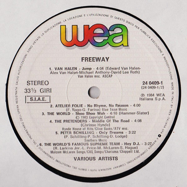 Various : Freeway (LP, Comp)