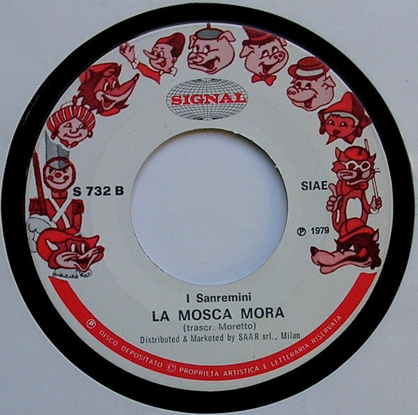 The Planet Robots / I Sanremini : Capitan Harlock / La Mosca Mora (7")