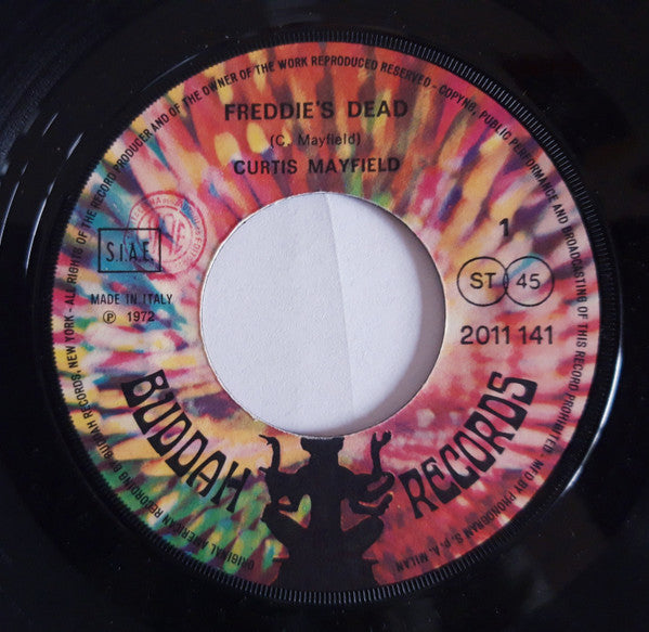 Curtis Mayfield : Freddie's Dead (Colonna Sonora Del Film "Super Fly") (7", Single)