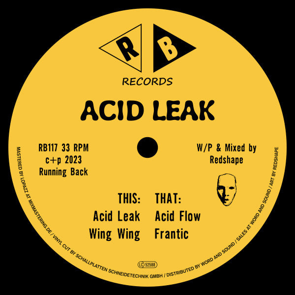 Redshape : Acid Leak (12")