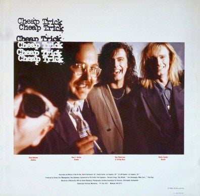 Cheap Trick : Lap Of Luxury (LP, Album)