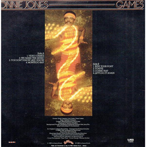 Ronnie Jones : Games (LP, Album)