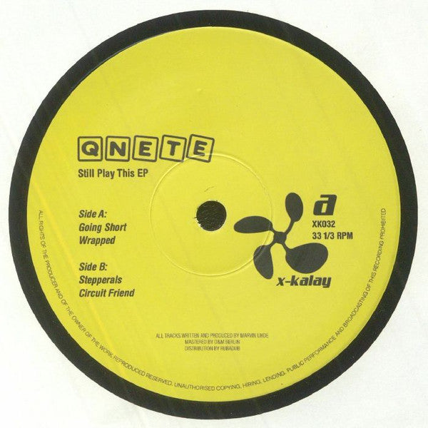 Qnete : Still Play This EP (12", EP)