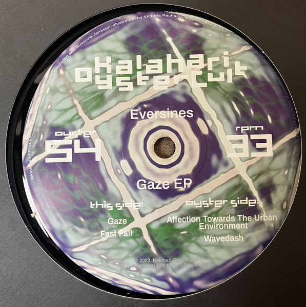 Eversines : Gaze EP (12")