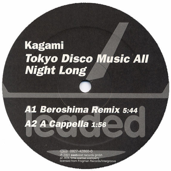Kagami : Tokyo Disco Music All Night Long (Remixes) (12")