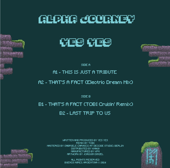 Yes Yes (3), TOBI (90) : Alpha Journey (12", EP)