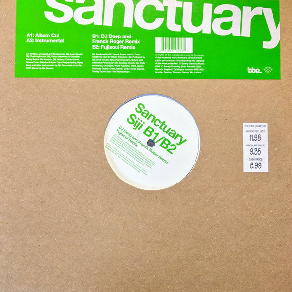 Siji : Sanctuary (12")